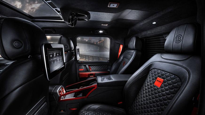 Brabus сделал из G-Class 900-сильный пикап