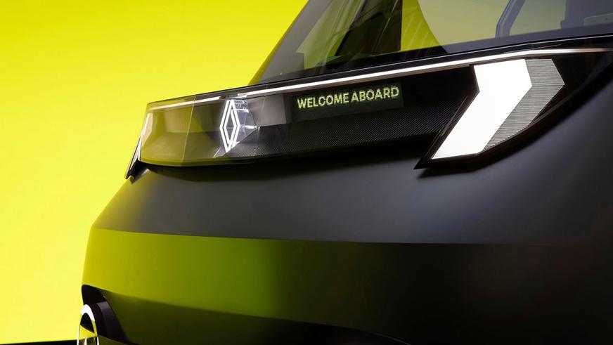 Renault показала Estafette — батарейный ретрофургон «последней мили»
