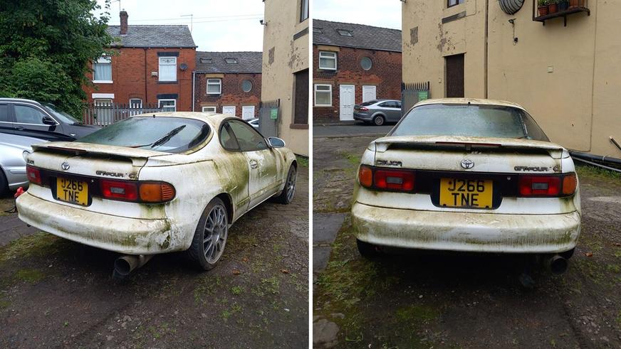 Редкую Toyota Celica в плачевном состоянии продают в Великобритании