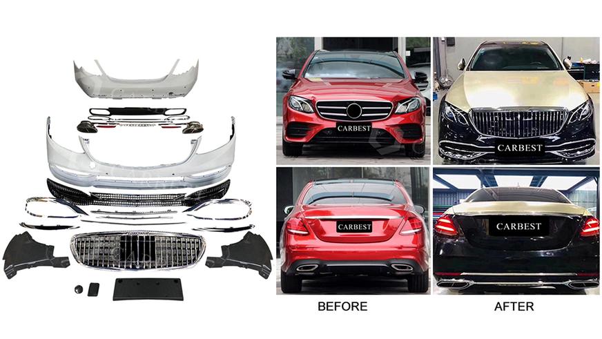 Как вам такое: китайский боди-кит для превращения E-класса (W213) в Maybach