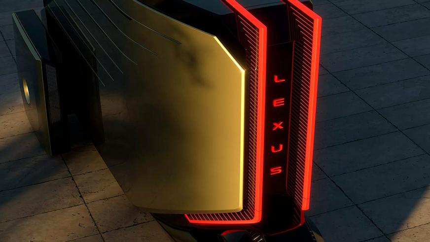 Lexus LS стал роскошным вэном с шестью колёсами