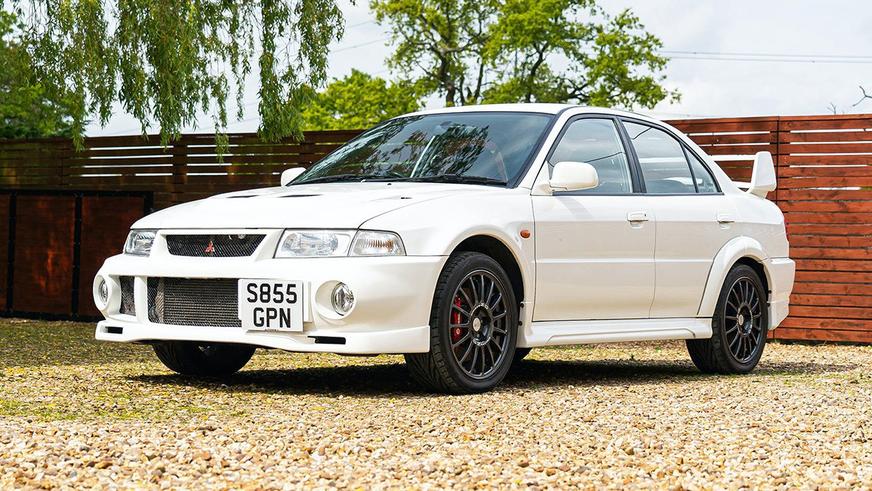 Прототип Mitsubishi Lancer Evolution VI выставили на продажу