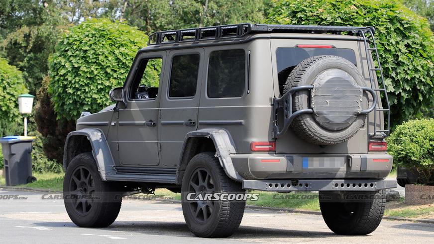 Новый G-Class 4×4²: антихром и гламур. И почти в рапторе