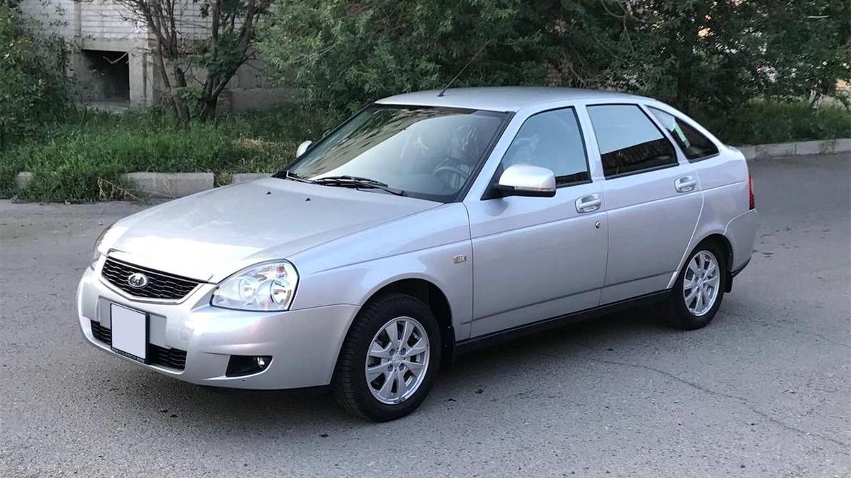 Lada Priora почти без пробега продают на Kolesa.kz