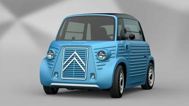 Citroën Ami состарили в фирменном стиле