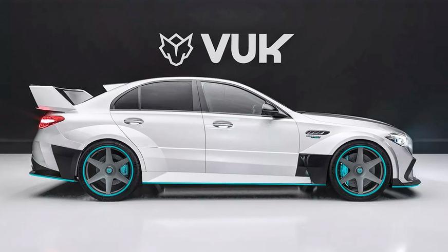 Тюнеры показали Mercedes-AMG C 63 S в стиле 190E Evo II