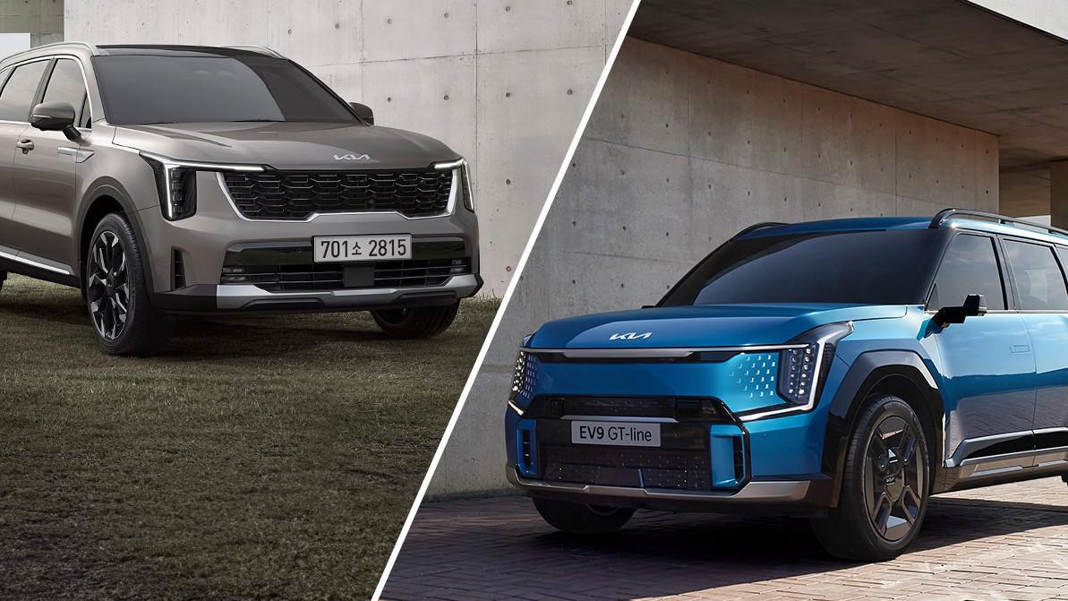 Қазақстанға жаңарған Kia Sorento мен EV9 келеді