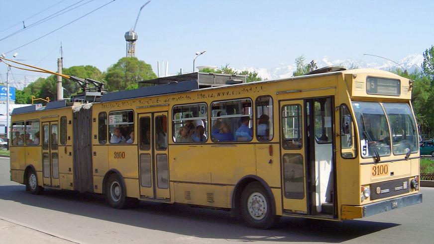 Троллейбусы IX легиона* в Алматы