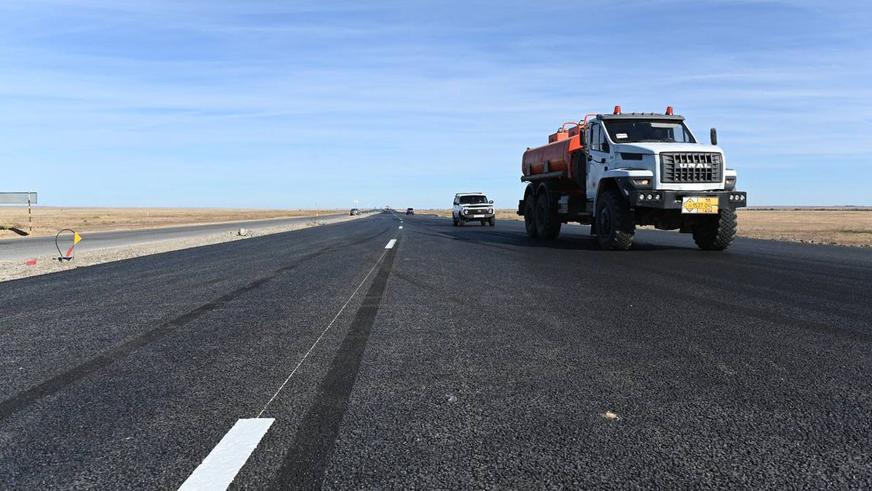 Дорогу «Обход г. Кандыагаш» в Актюбинской области открыли для транспорта