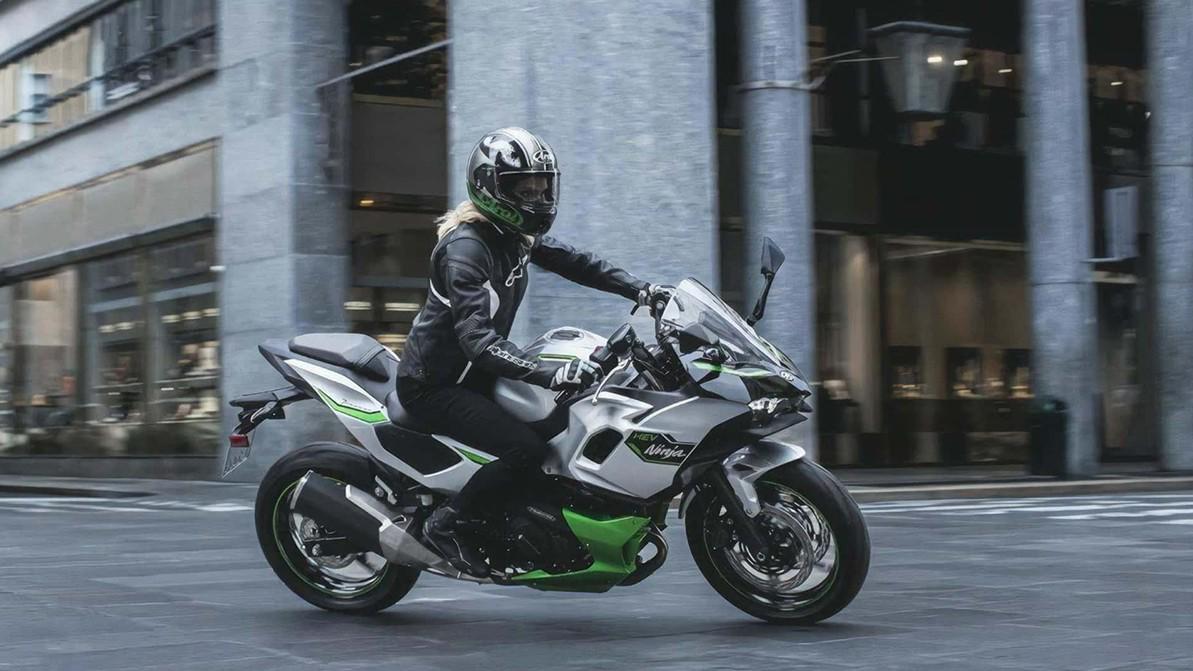 Kawasaki Ninja 7 HEV. Первый гибридный мотоцикл — Kolesa.kz || Почитать