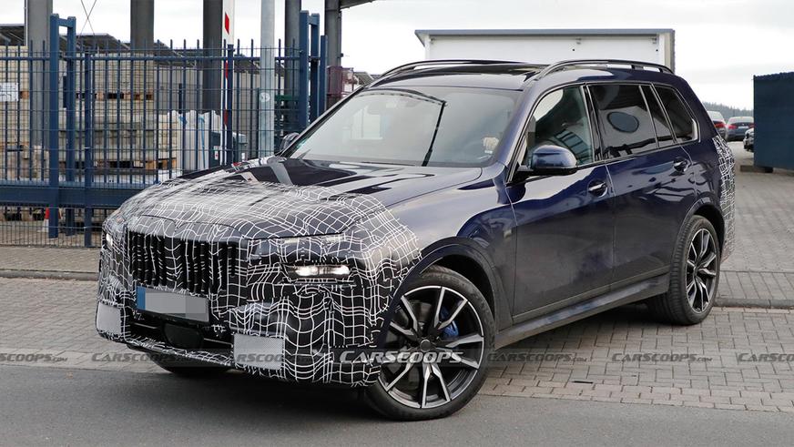 Новое «личико» BMW шокирует даже под чадрой