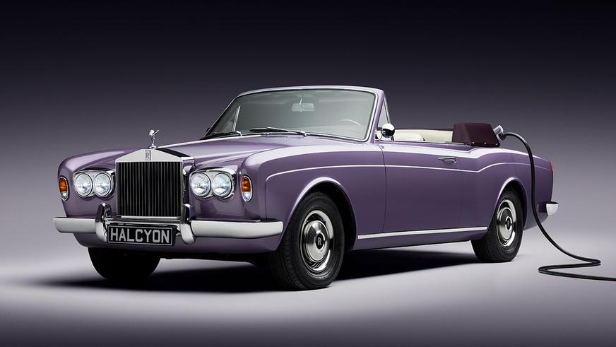 Классический Rolls-Royce Corniche стал роскошным электрокаром