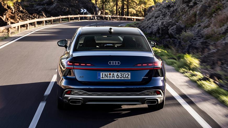 Новый Audi A6 стал аэродинамичным седаном Новый Audi A6 стал аэродинамичным седаном