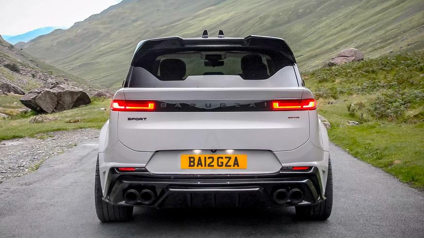Необычный тюнинг для Range Rover Sport предложило ателье Barugzai