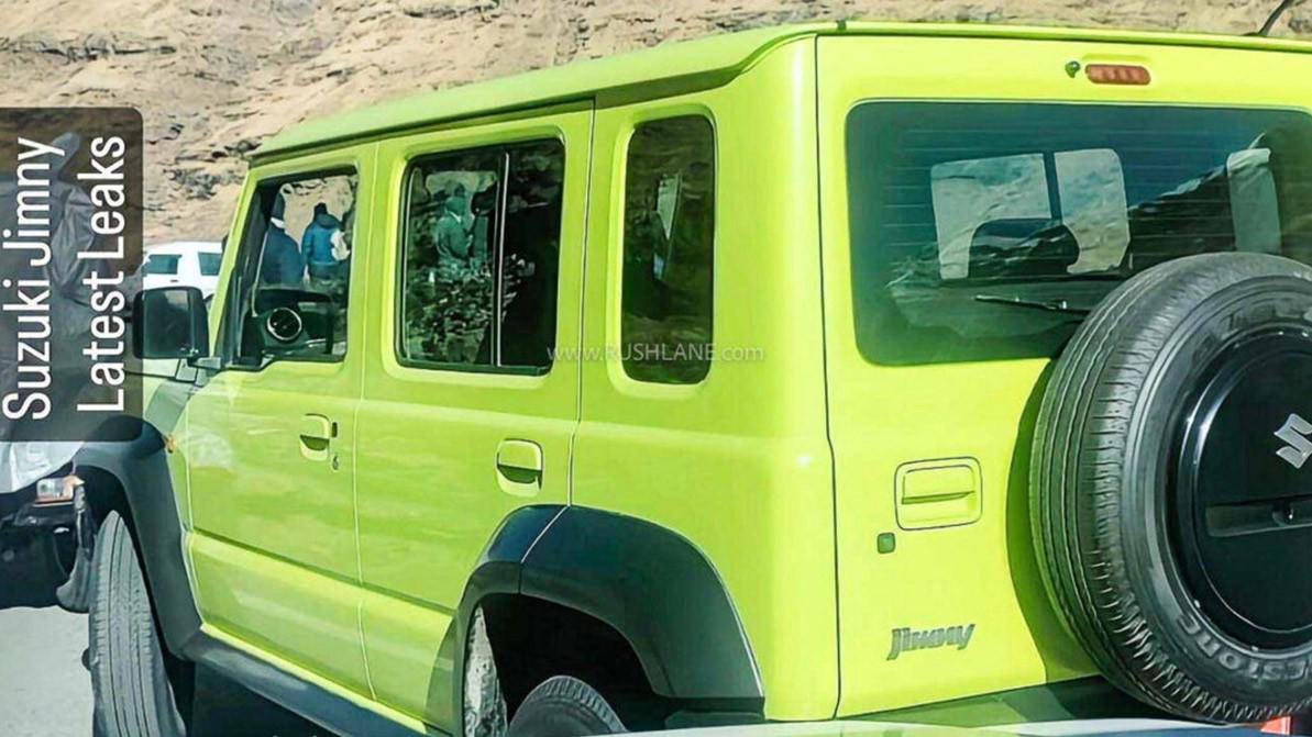 Фотошпионы рассекретили пятидверный Suzuki&nbsp;Jimny