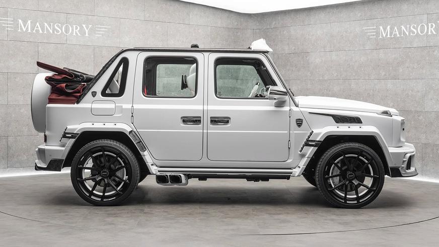 В Mansory превратили «Гелендваген» в 820-сильный кабриолет