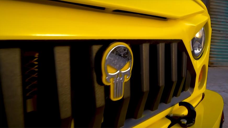 Такса тоже охотник. Но УАЗ «Хантер» растянули не для этого