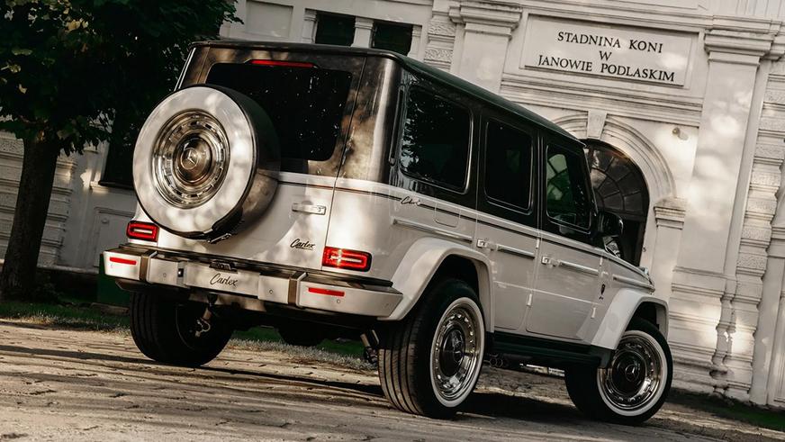 Сверхдорогой «Гелендваген» окрасили алмазной пылью