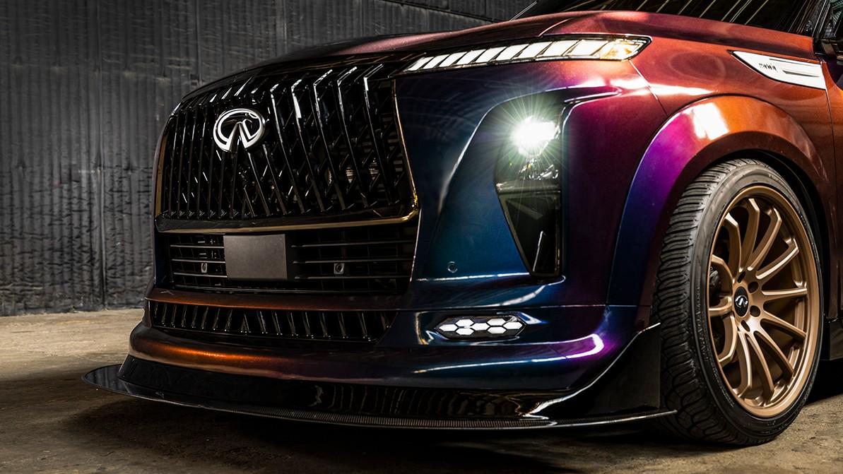 Infiniti установила 1000-сильный двигатель GT-R под капот QX80