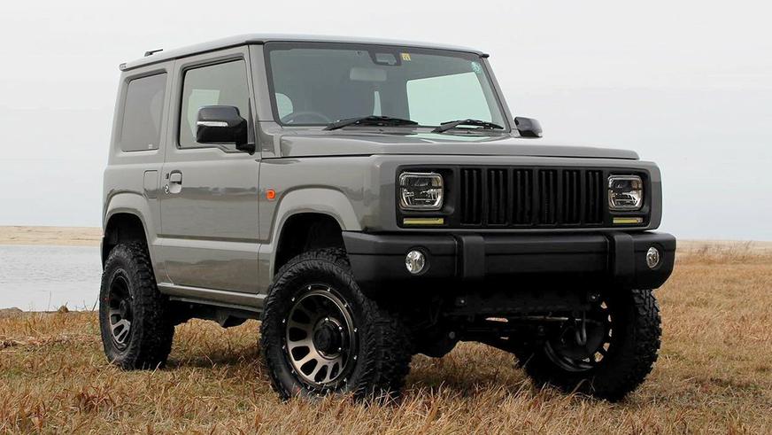 Кубик-Jimny перелицевали в старый Cherokee