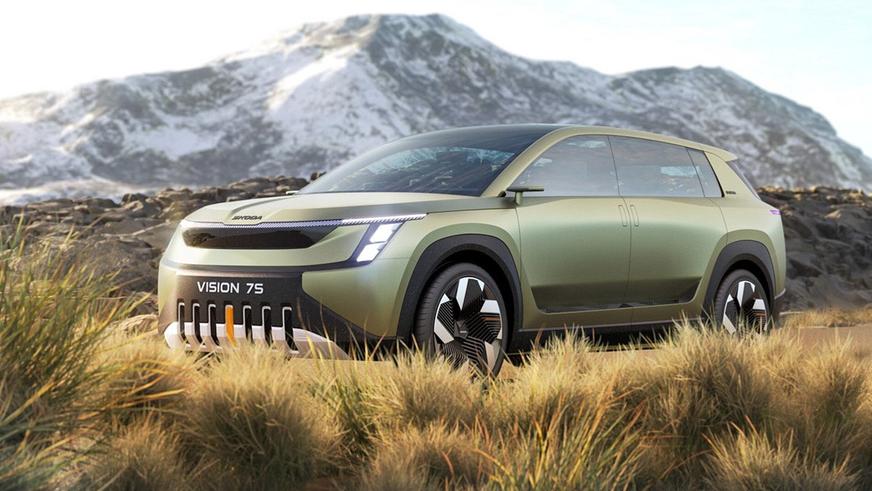 Škoda обновила логотип и показала дизайн будущего