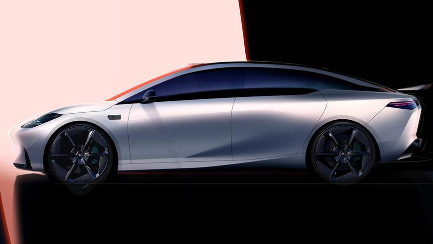Китайский GAC готовит к дебюту «космический» электрокар Aion Hyper GT