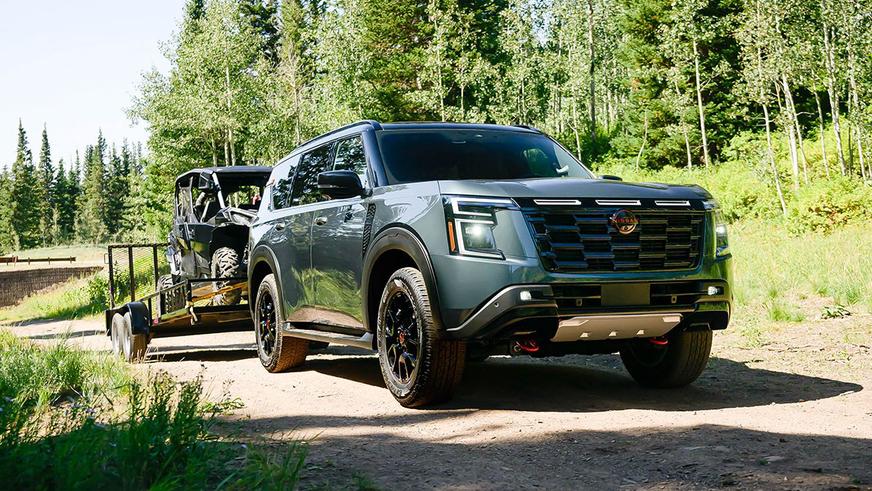Седьмое поколение Nissan Patrol: рама и турбомотор на 431 силу