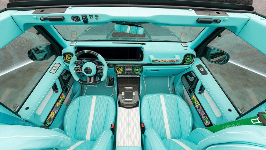 Гелик в стиле Монополии построили в Mansory