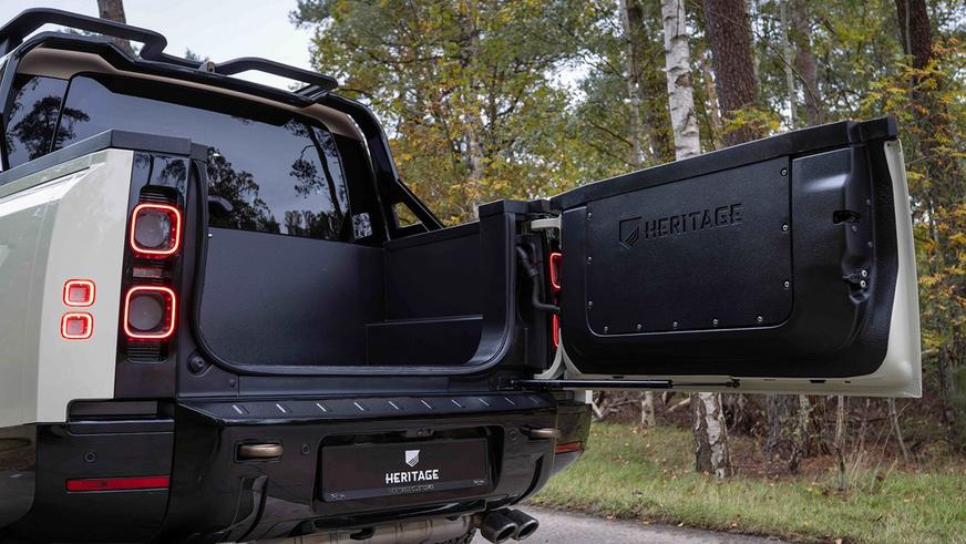 Land Rover Defender превратили в пикап