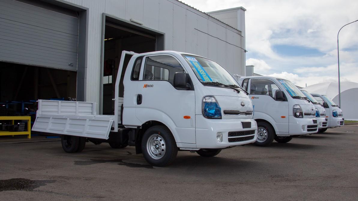 Грузовички Kia Bongo начали собирать в Казахстане