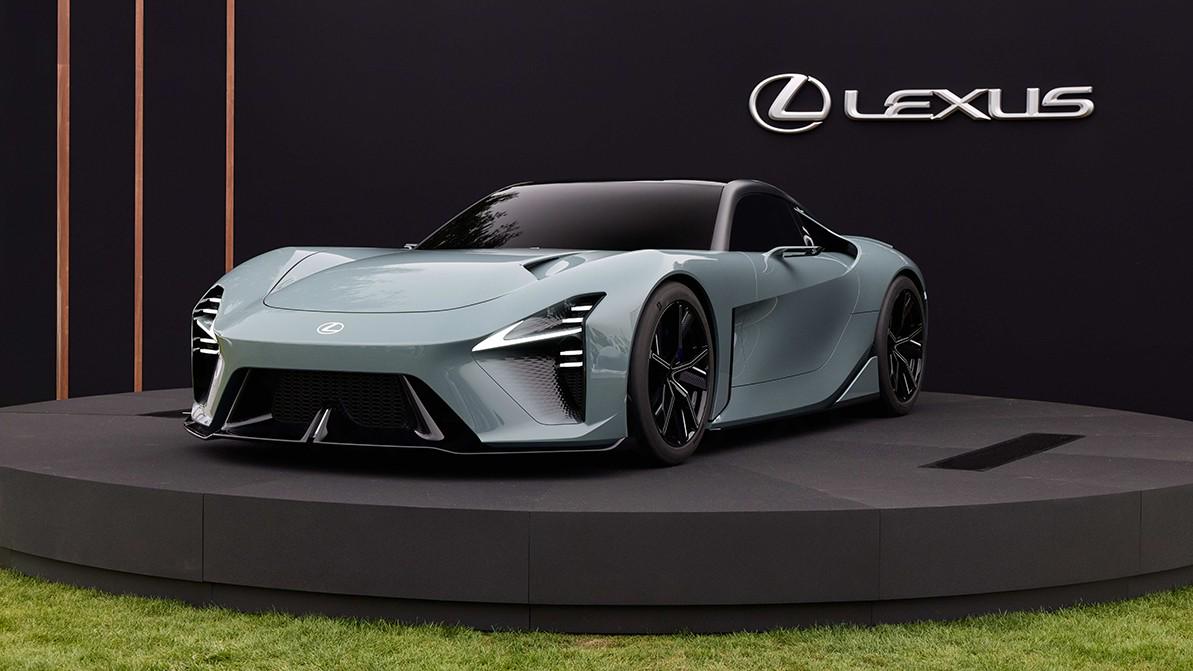 Lexus концепт түріндегі суперкарын көрсетті