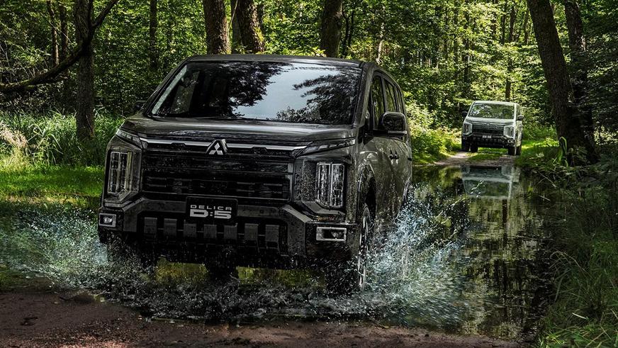 Delica D:5 снова обновили. Модели уже почти 20 лет