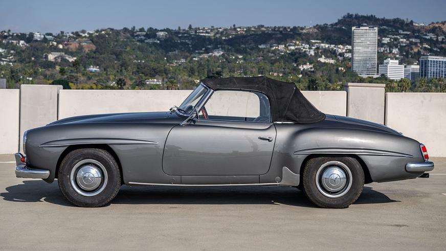 Mercedes-Benz 190 SL на торгах: 50 лет в одних руках и неизвестный пробег