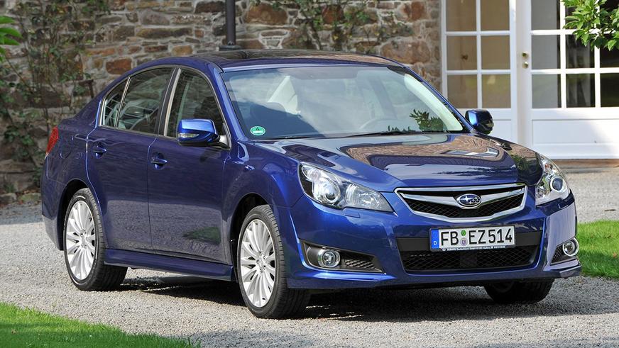 Subaru Legacy отправили на покой