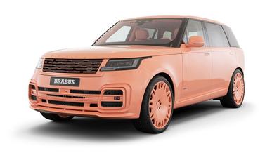 Представлен Brabus 600 Peetch — это персиковый Range Rover