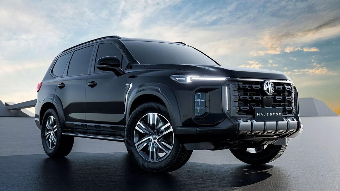 Марка MG показала флагманский рамник Majestor