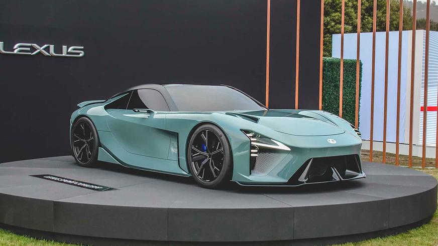 Lexus внезапно представила концептуальный суперкар