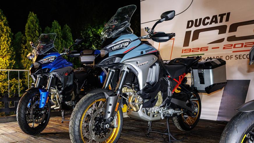 Обновлённый модельный ряд Ducati представили в Алматы
