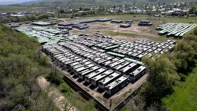 Алматы маңындағы &laquo;автобус зираты&raquo; Талғарға көшті