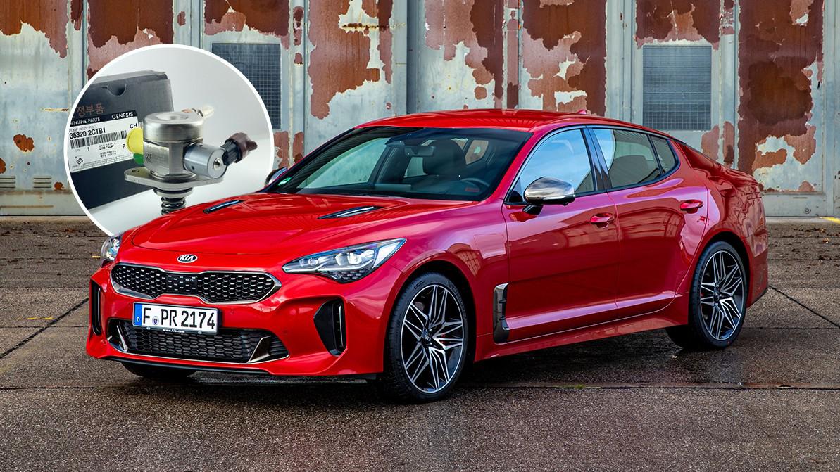 Kia Stinger 2017–2021 годов выпуска угодили под отзыв в США