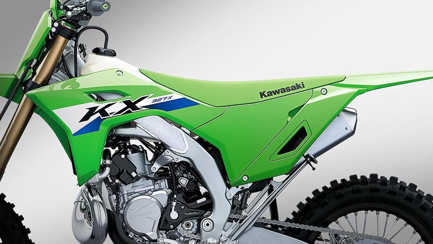 Kawasaki представила 2-тактные мотоциклы KX327 и KX327X