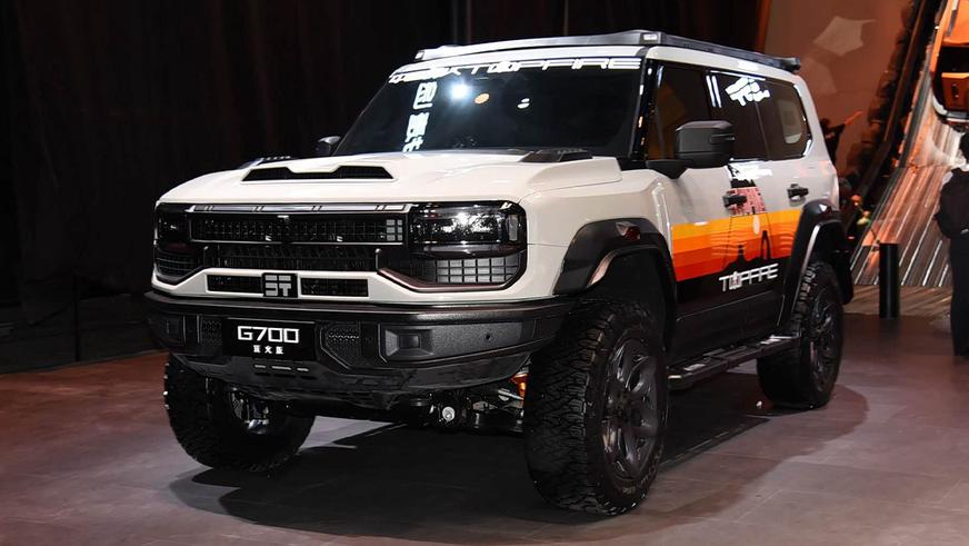 У Jetour появился роскошный внедорожник Zongheng G700