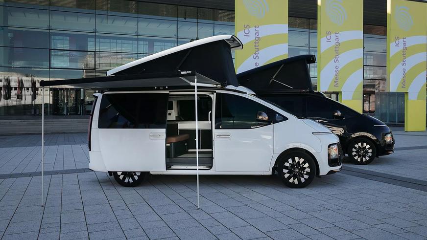 Электрическую Hyundai Staria приспособят для сна и отдыха