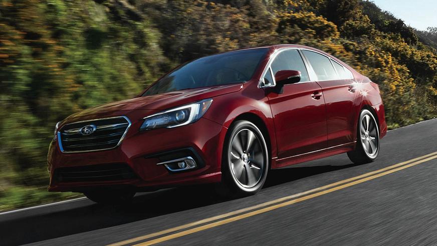 Subaru Legacy отправили на покой