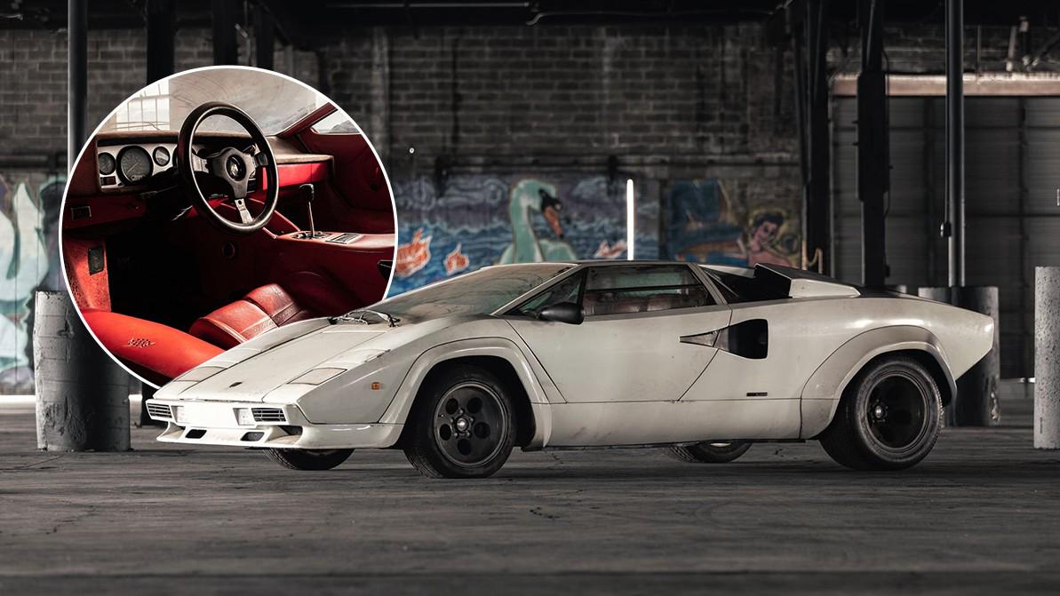 На продажу выставлен первый в истории Lamborghini Countach LP500S