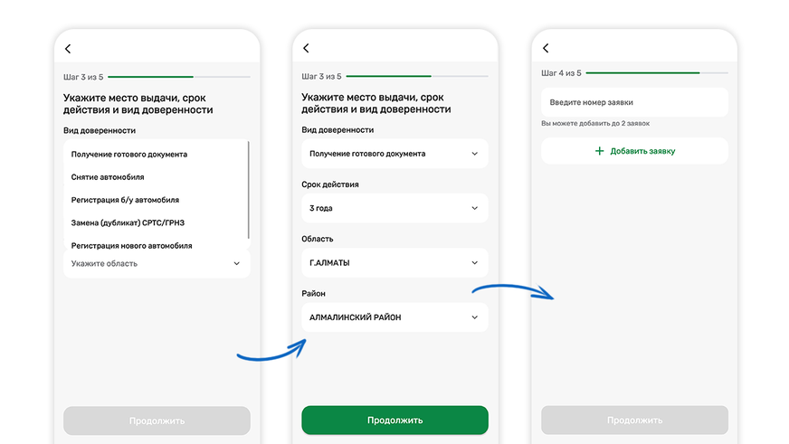 Доверенность на авто можно оформить в приложении «ЦОН»