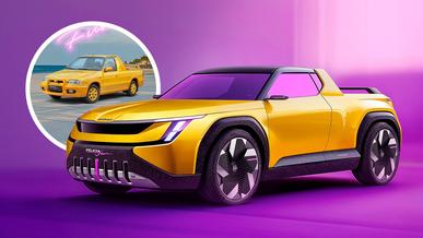 Škoda придумала легковой пикап в память о необычной Felicia