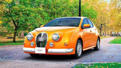 Японцы сделали Jaguar Mk II из Toyota Yaris