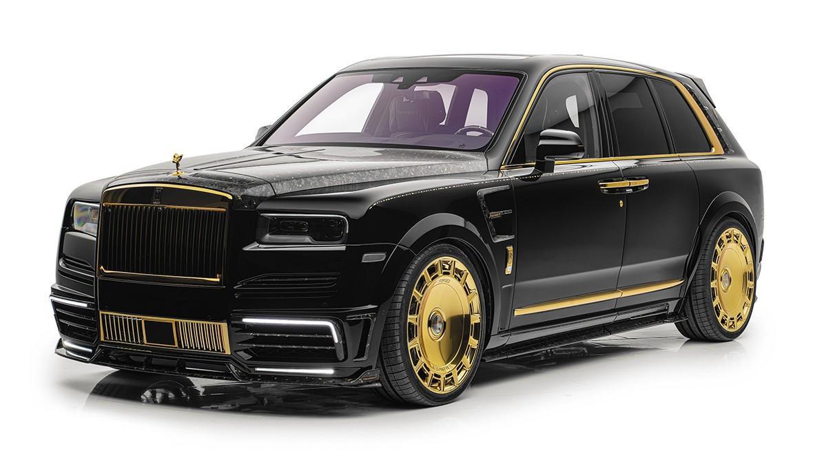 Mansory Rolls-Royce Cullinan-ды алтынмен аптады