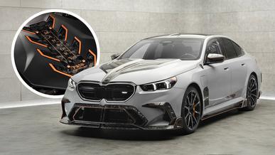 Ателье Mansory форсировало и украсило седан BMW M5